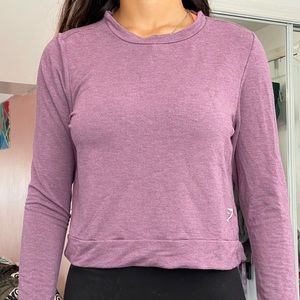Gymshark purple sweater